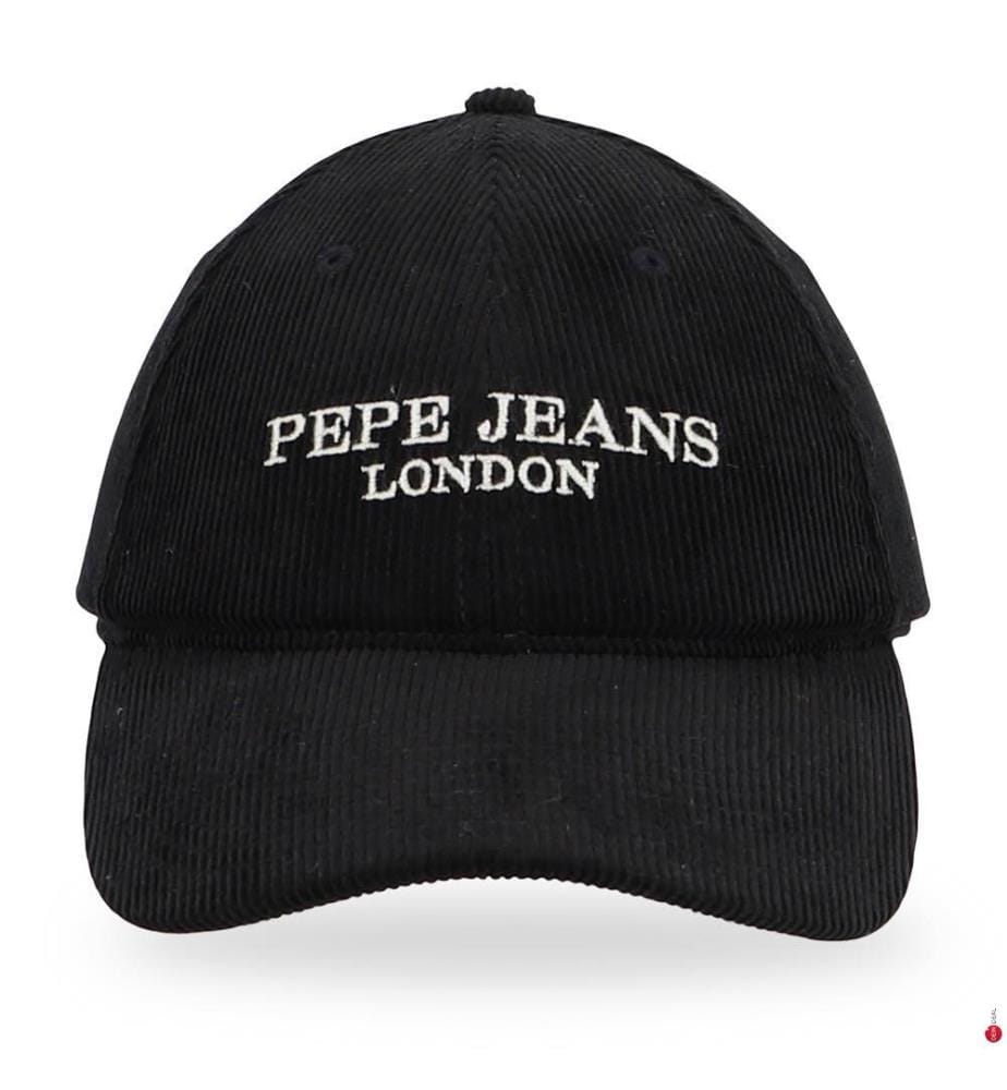 Casquette en velour - Noir