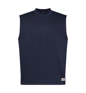 Débardeur jersey logo - Gris foncé