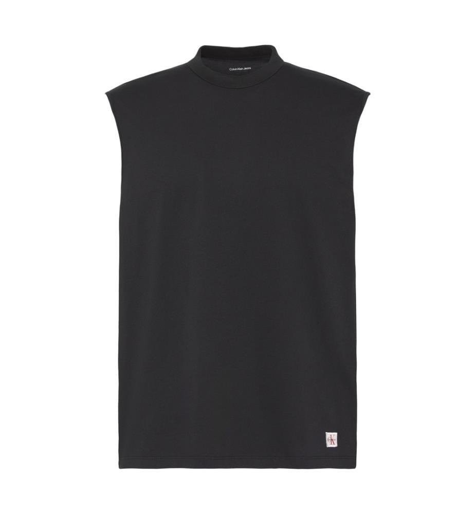 Débardeur jersey logo - Noir