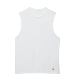 Débardeur jersey logo - Blanc