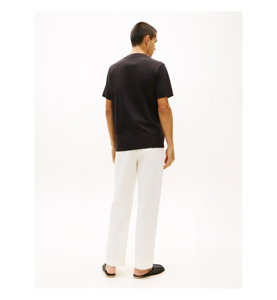 T-Shirt Script Monogram Swimshop - Noir