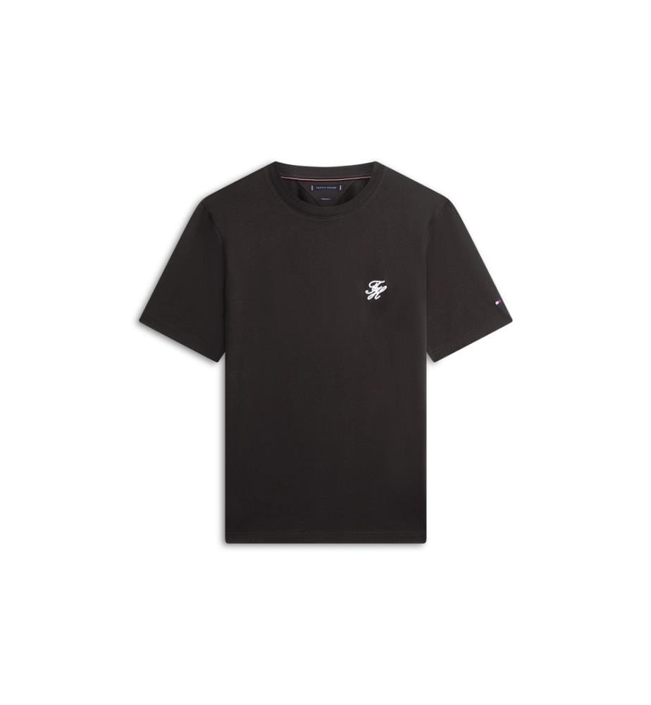 T-Shirt Script Monogram Swimshop - Noir