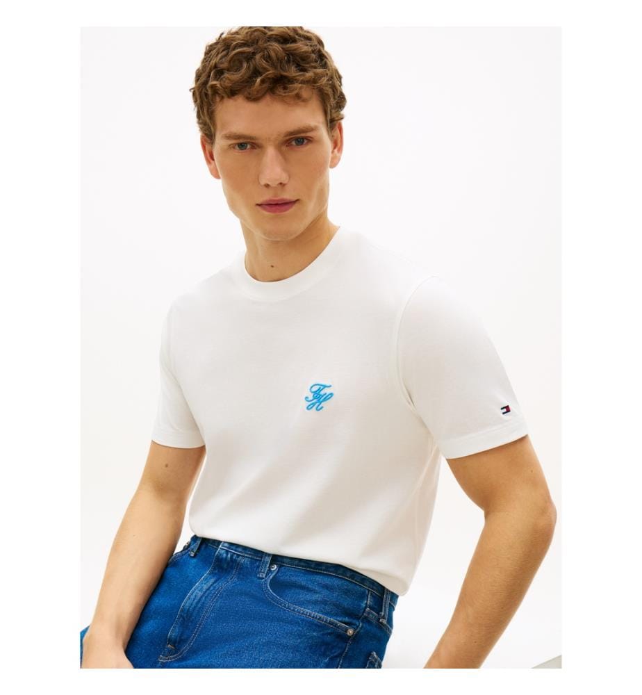 T-shirt Script Monogram Swimshop - YBL