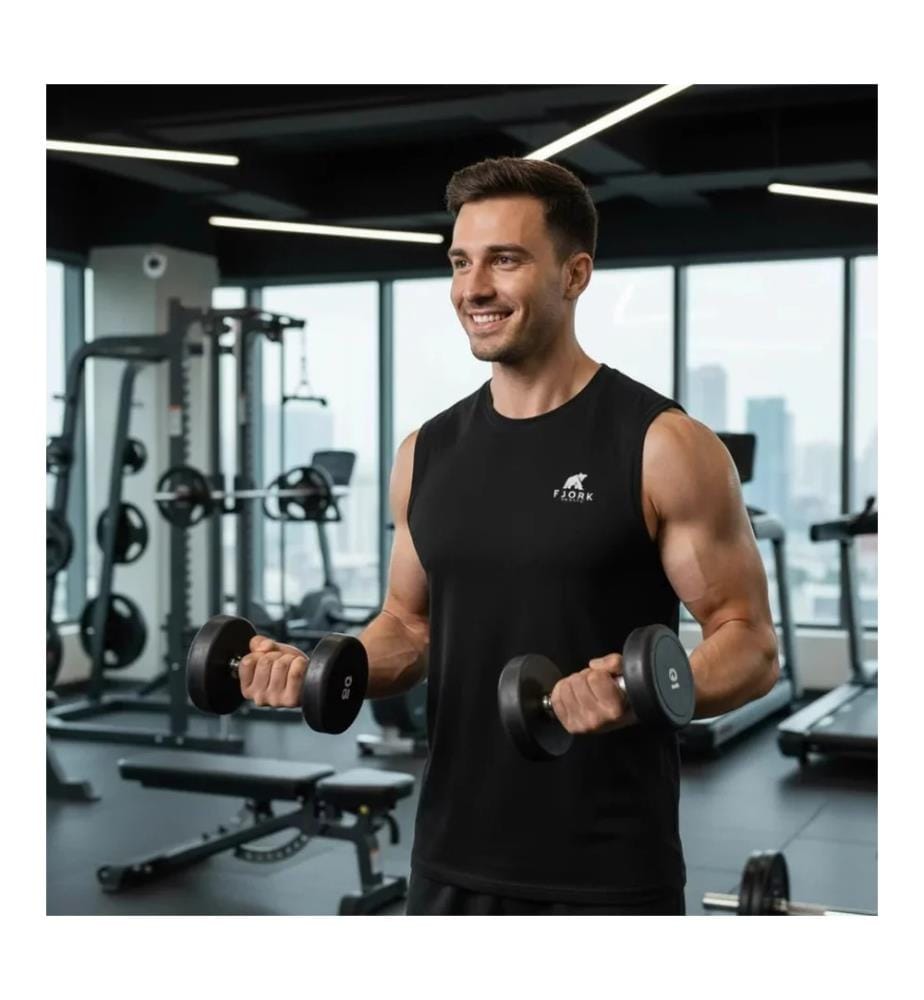 Débardeur 140G Men Weisshorn - Noir