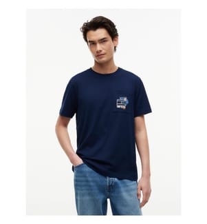 Summer Floral T-shirt – Navy