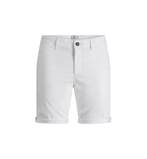 Short chino Bowie coupe classique pour homme - Blanc