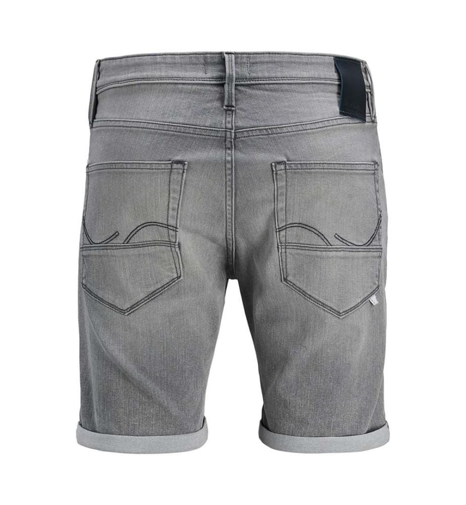 Short en jean - Gris