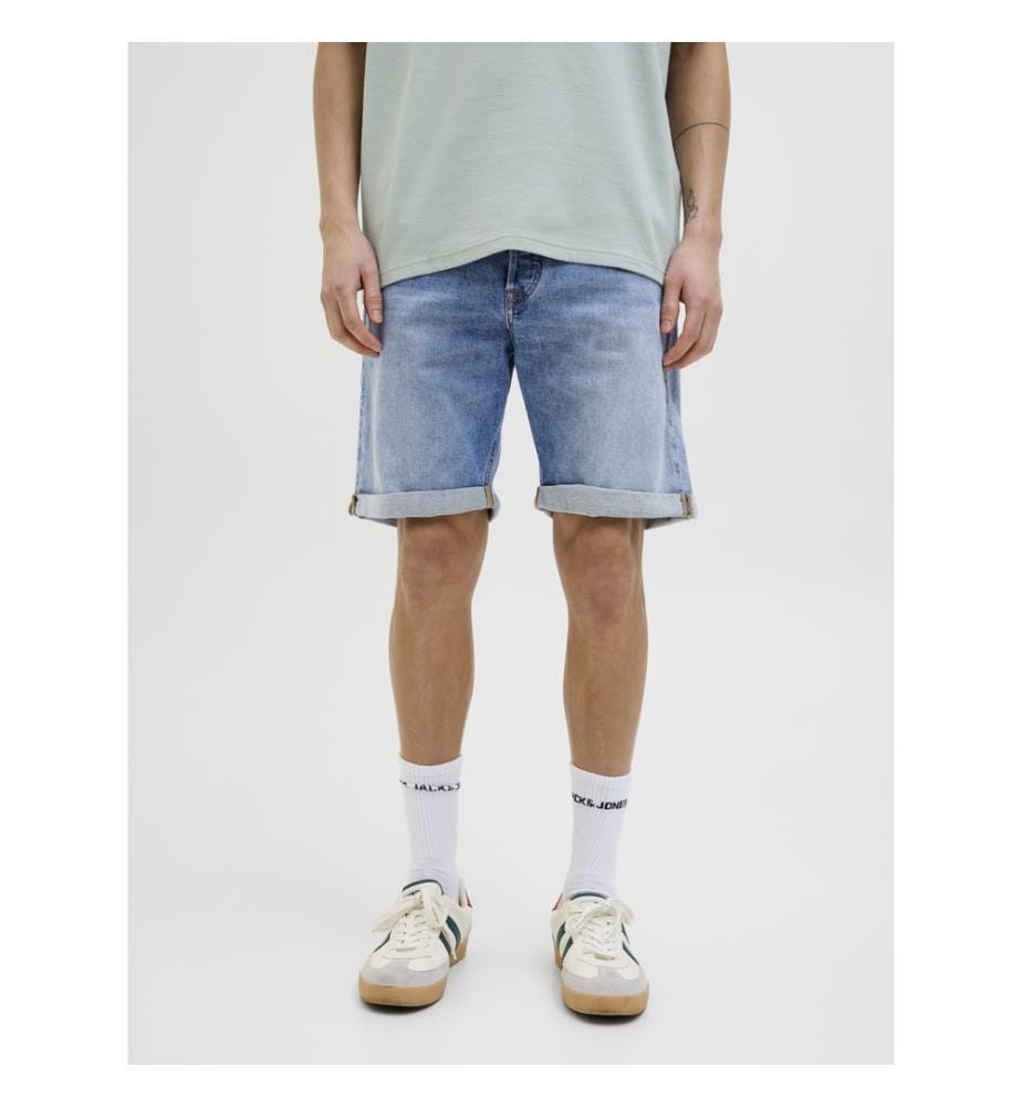 Jeansshorts - Blau