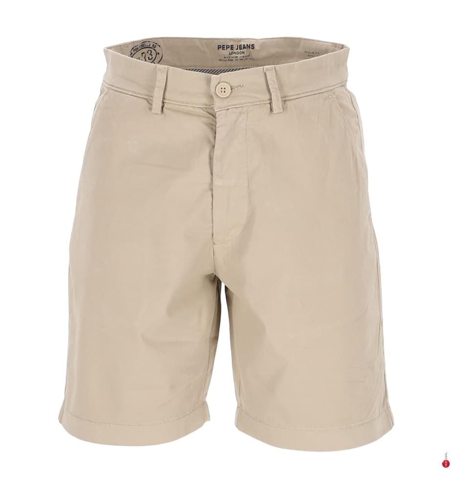 Shorts chinos coupe régulière - beige