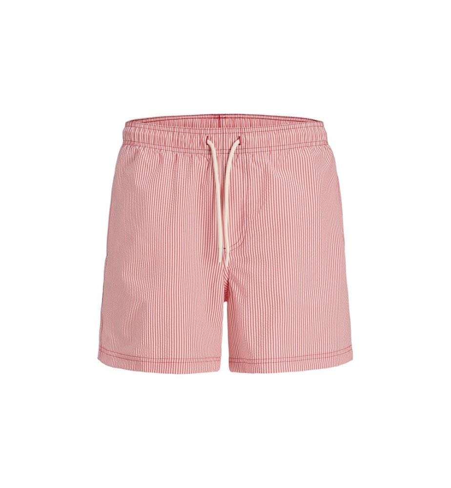 Lot de 3 Shorts de bain - Marine, Rouge et Lilas
