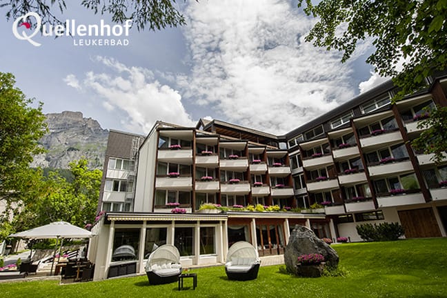 3-Sterne-Hotel in Leukerbad, Hotel Quellenhof