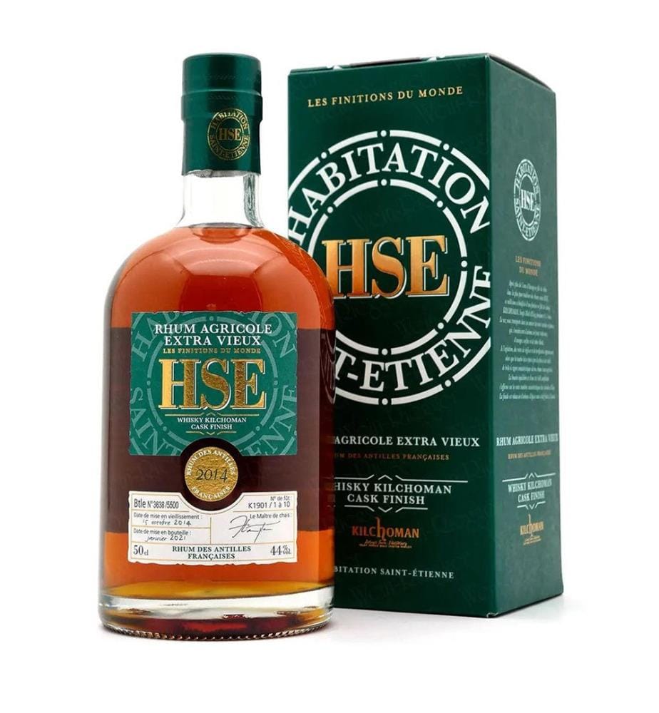 HSE Habitation St. Etienne Rhum Extra Vieux 2014 Kilchoman Cask Finish + GB - 50 cl