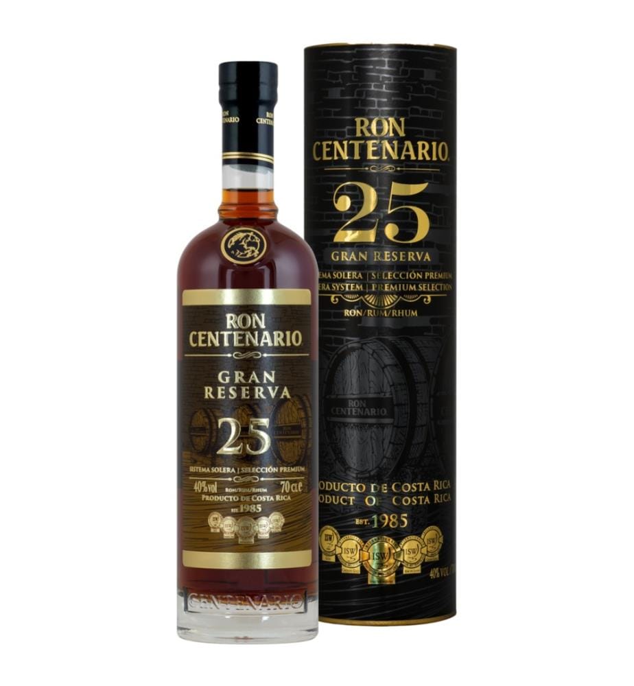 Ron Centenario Gran Reserva 25 Años 70cl