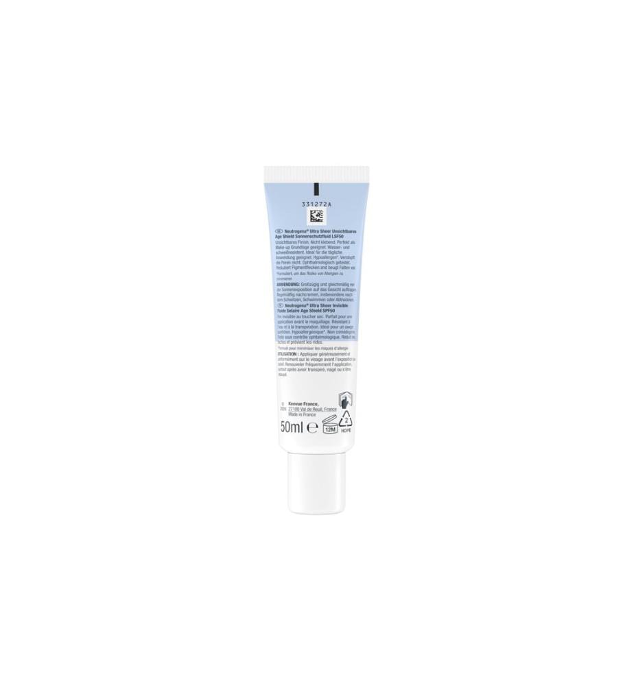Neutrogena Fluide solaire Sheer LSF50 50 ml