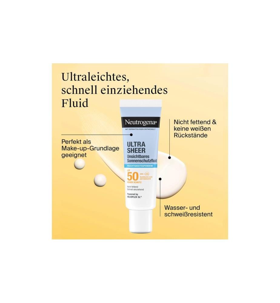 Neutrogena Fluide solaire Sheer LSF50 50 ml