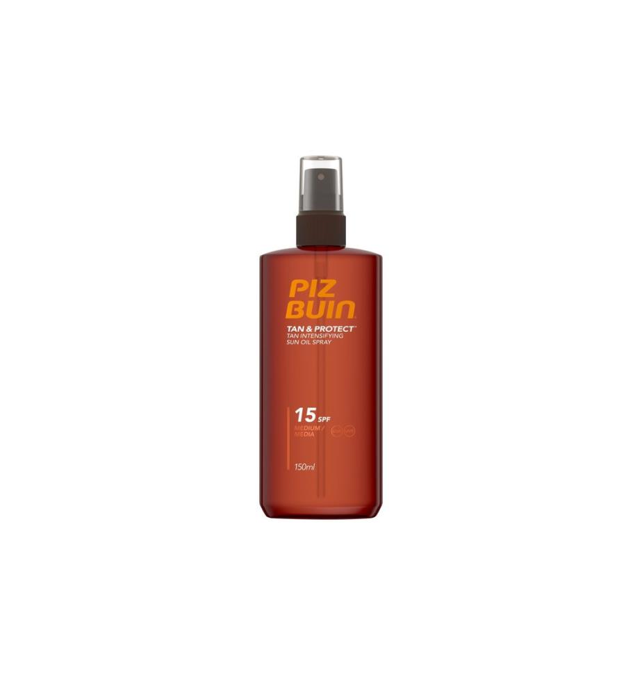 PIZ BUIN Sun Oil Tan & Protect SPF 15 150 ml