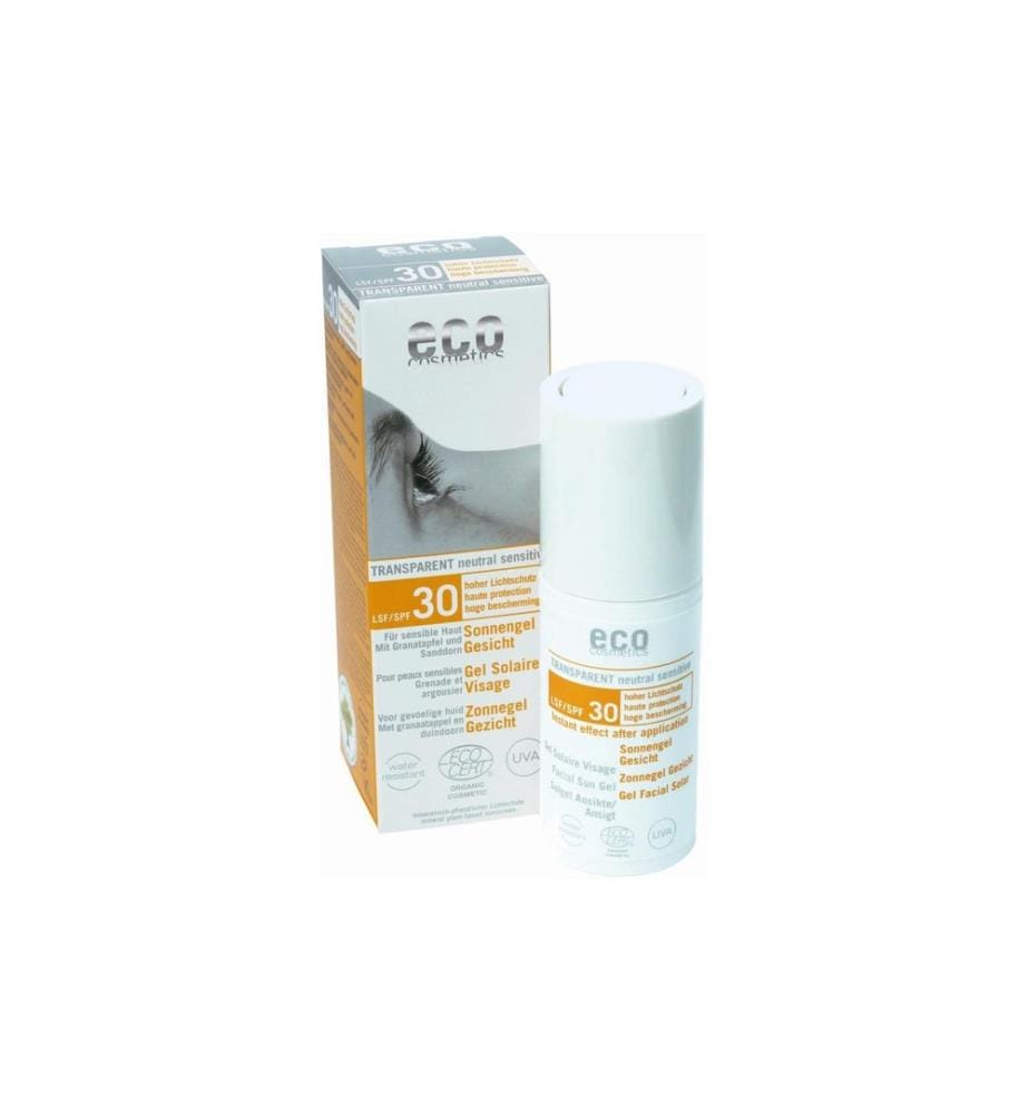 eco cosmetics Gel solaire visage SPF 30 30 ml 30 ml
