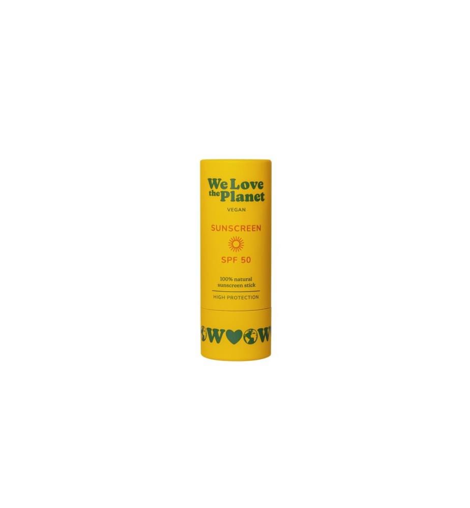 We Love The Planet Stick solaire SPF 50 40 g