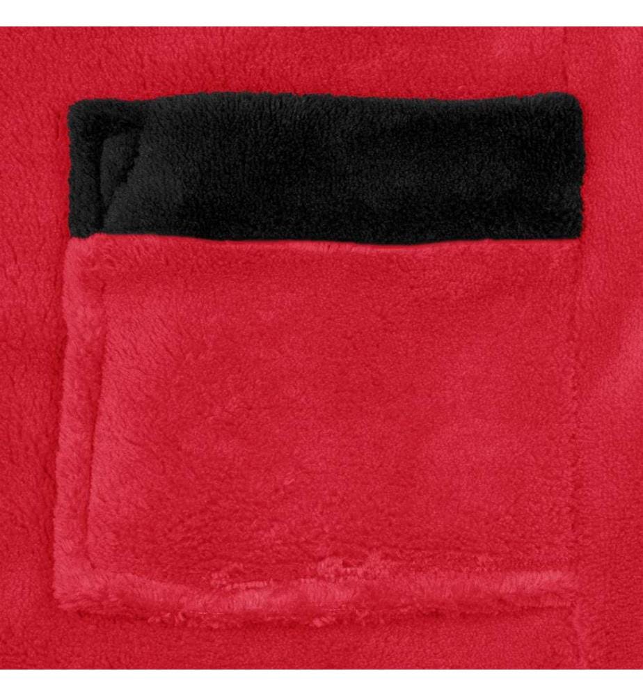 Liverpool FC - Morgenmantel für Jungen, Kontrast-Besatz, Fleece