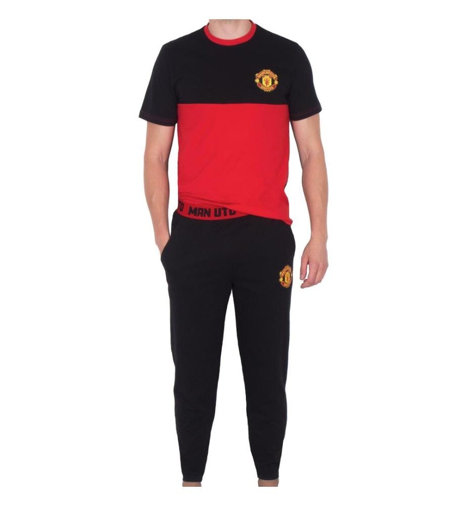 Manchester United FC - Schlafanzug mit langer Hose für Herren