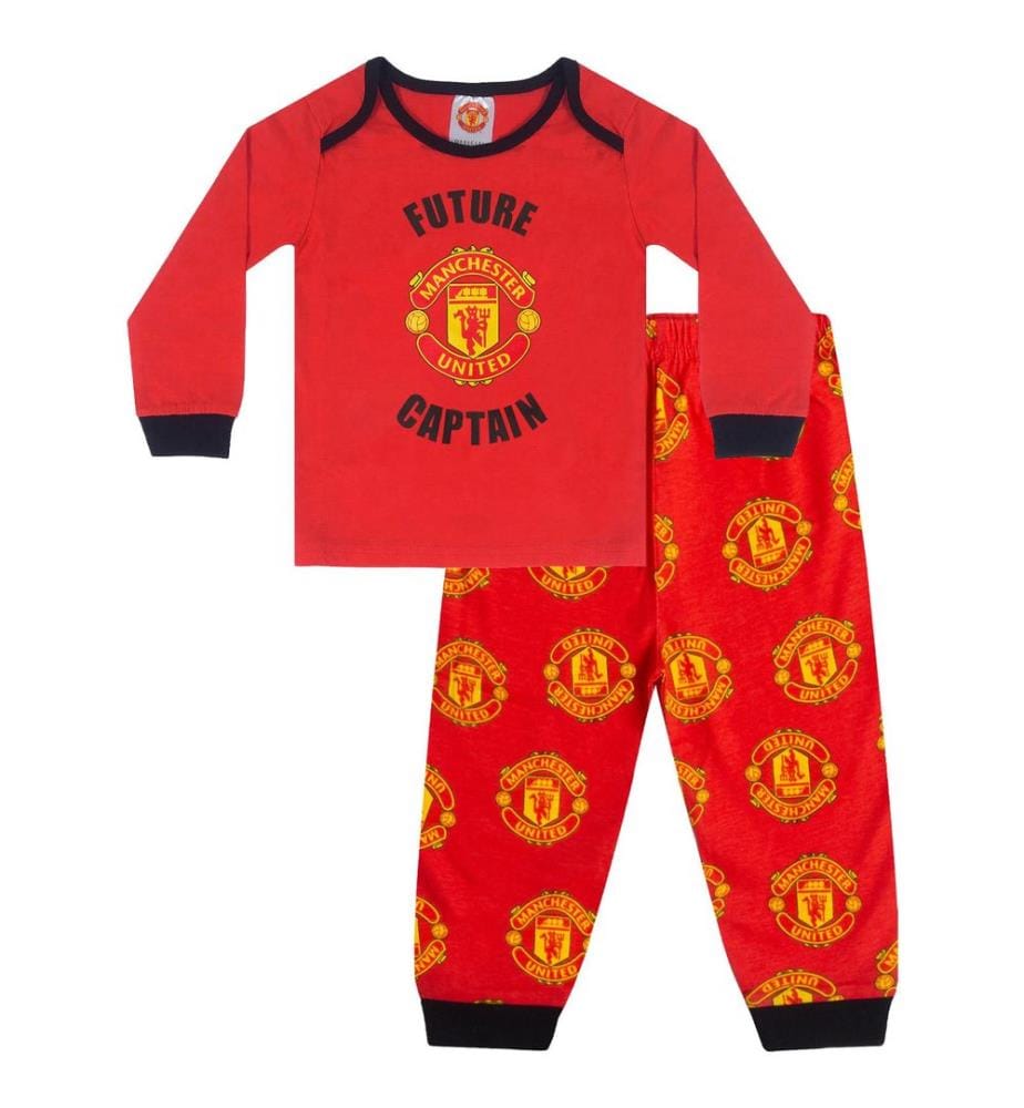 Manchester United FC - Schlafanzug mit langer Hose für Baby-Jungs