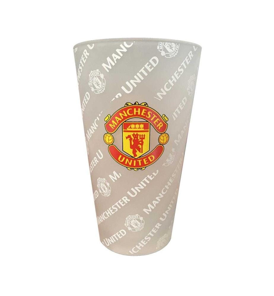 Manchester United FC - Trinkbecher, Glas, Matt