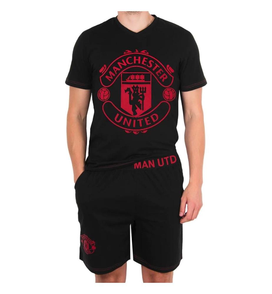 Manchester United FC - Schlafanzug mit Shorts für Herren