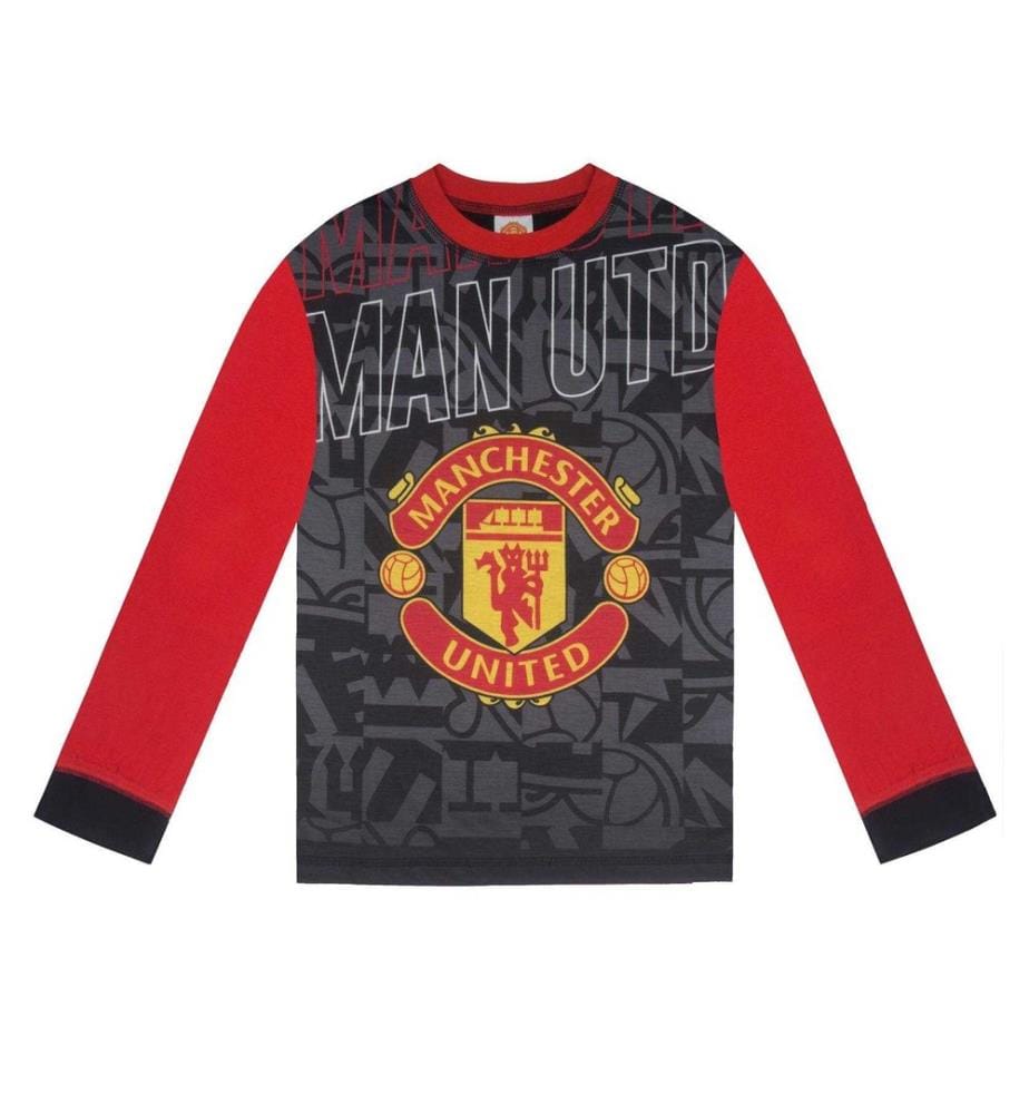 Manchester United FC - Schlafanzug mit langer Hose für Jungen