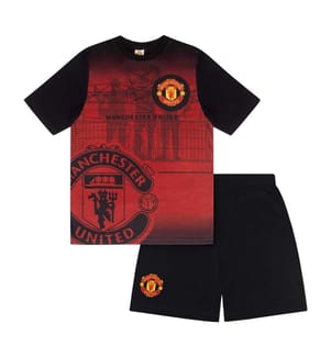 Manchester United FC - Schlafanzug mit Shorts für Jungen