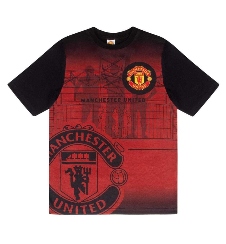 Manchester United FC - Schlafanzug mit Shorts für Jungen
