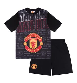 Manchester United FC - "Cunha 10" Schlafanzug mit Shorts für Jungen