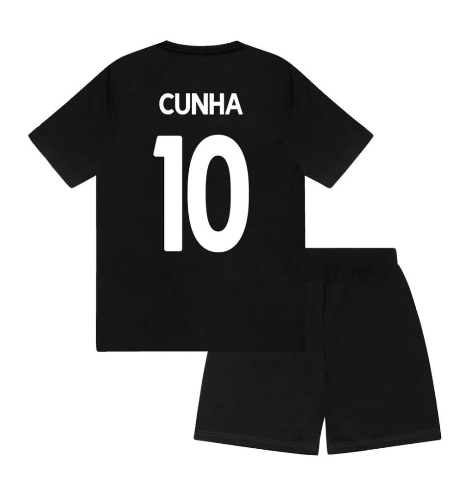 Manchester United FC - "Cunha 10" Schlafanzug mit Shorts für Jungen