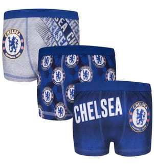 Chelsea FC - Boxershorts für Jungen (3er-Pack)