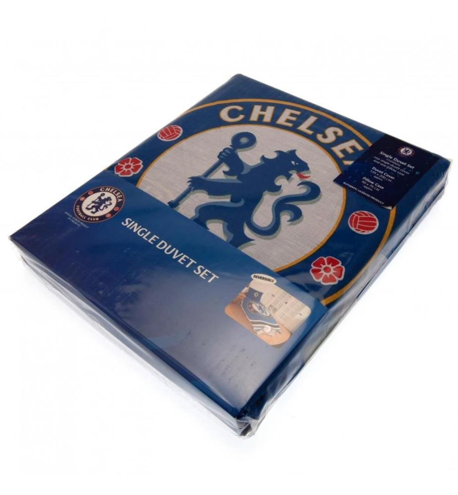 Chelsea FC Pulse Bettwäsche Set, Einzelbett Single