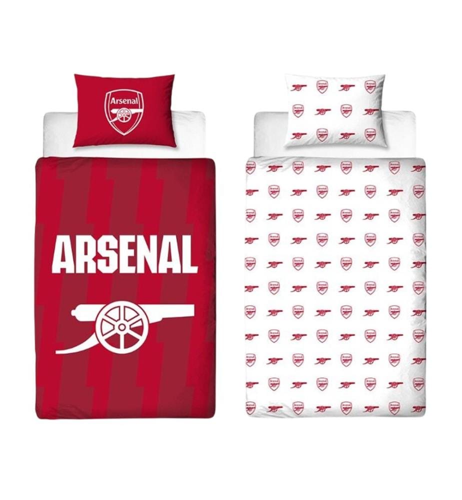 Arsenal FC - Blitz-Motiv Bettwäsche-Set Single