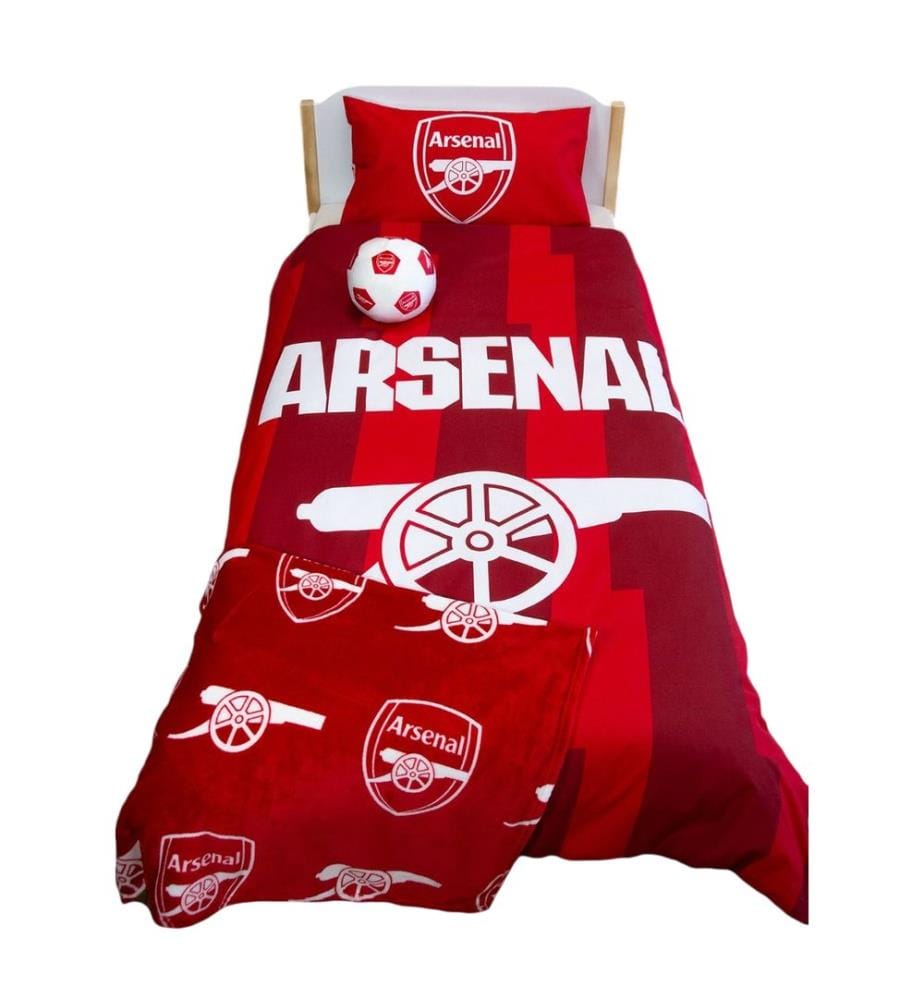 Arsenal FC - Blitz-Motiv Bettwäsche-Set Single