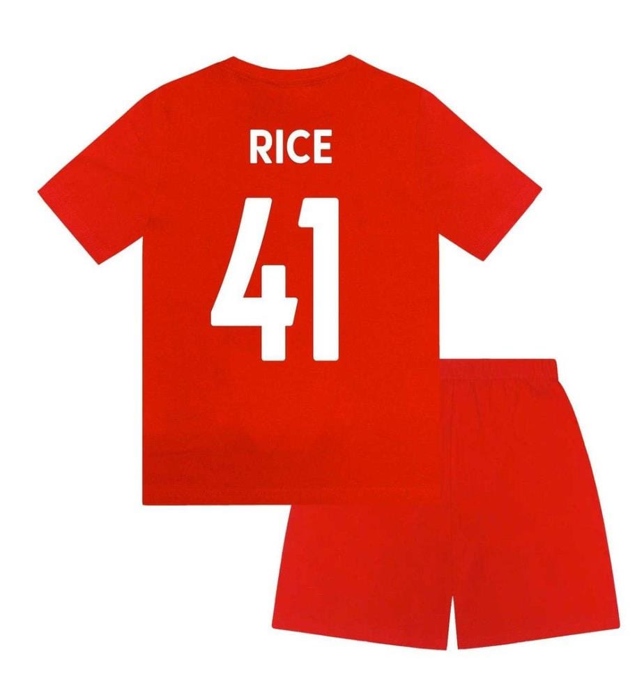 Arsenal FC - "Rice 41" Schlafanzug mit Shorts für Jungen