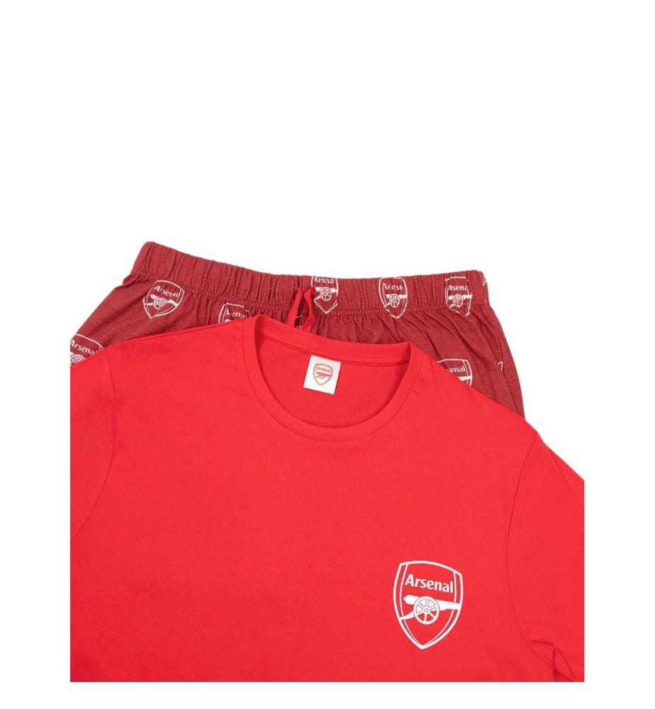 Arsenal FC - Schlafanzug mit langer Hose für Herren, kurzärmlig