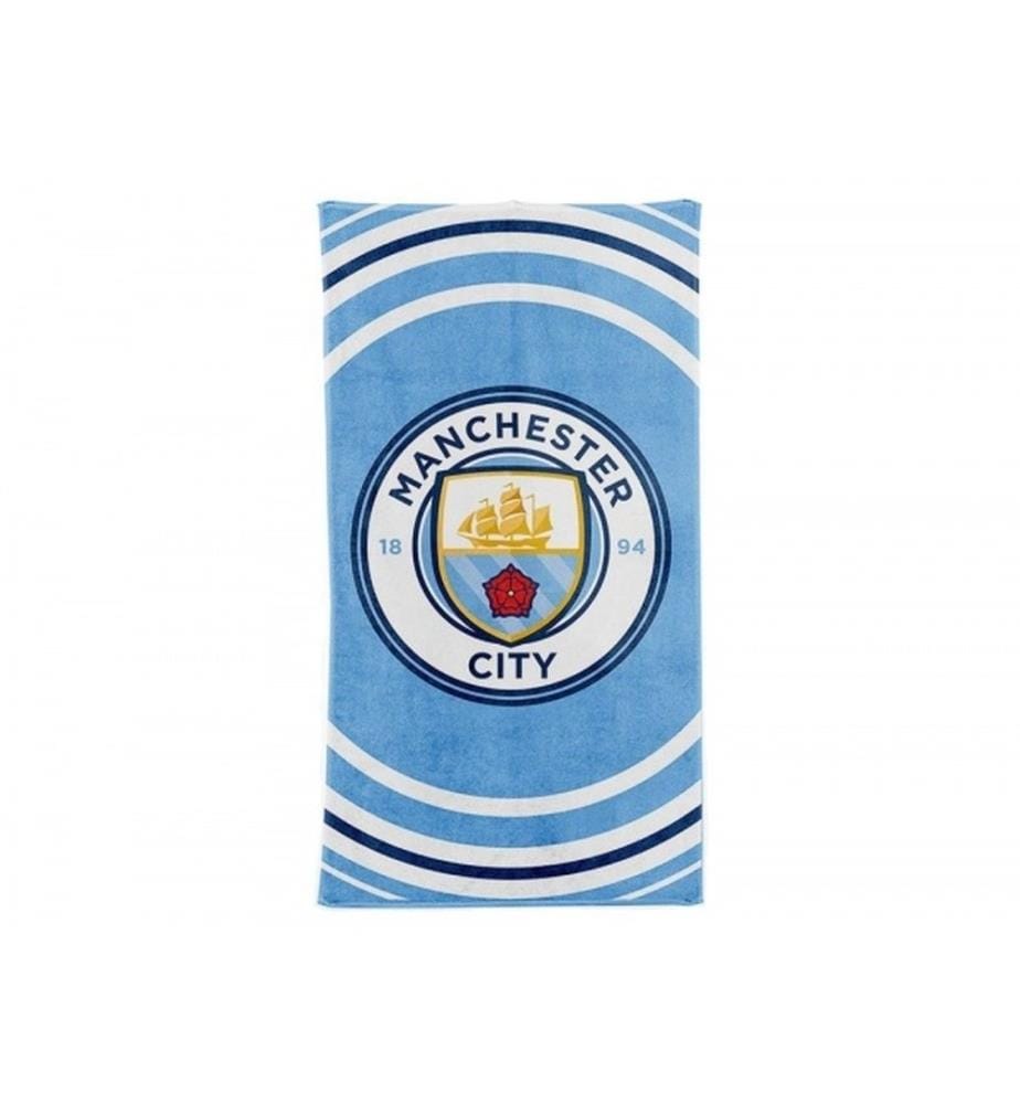 Manchester City FC Handtuch mit Puls-Design