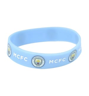 Manchester City FC offizielles Fussball Silikon Armband
