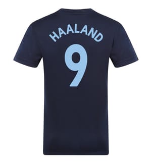 Manchester City FC - "Haaland" T-Shirt für Herren, Polyester