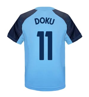 Manchester City FC - "Doku 11" T-Shirt für Jungen, Polyester