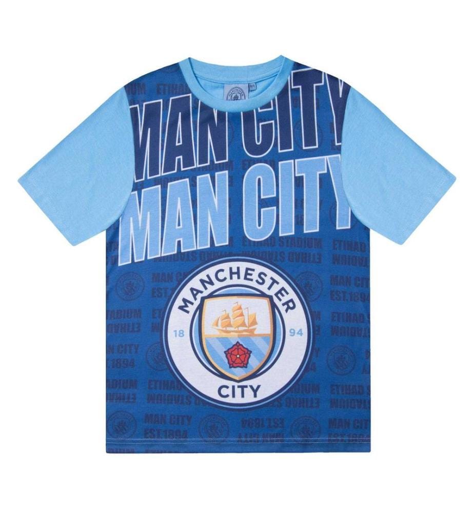 Manchester City FC - Schlafanzug mit Shorts für Jungen