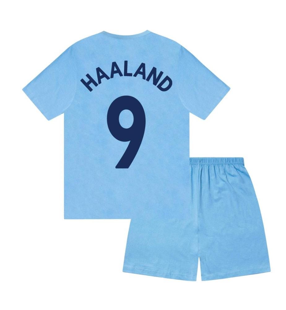Manchester City FC - "Haaland 9" Schlafanzug mit Shorts für Jungen