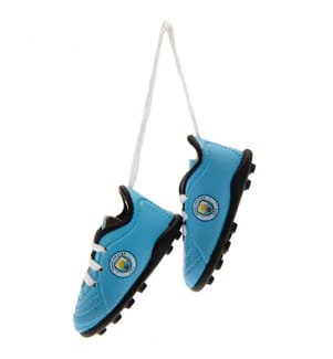 Manchester City FC Mini Fussballschuhe Auto-Anhänger