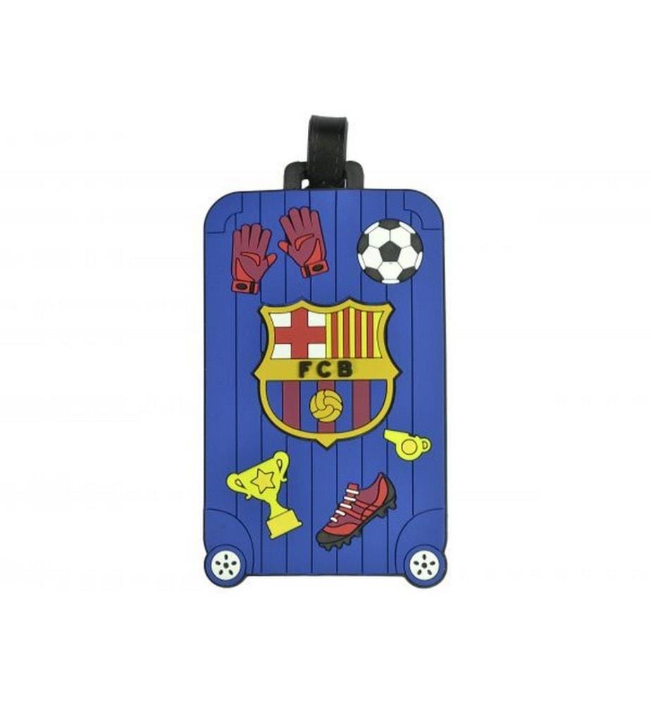 FC Barcelona - Étiquette pour bagage motif/style emblème