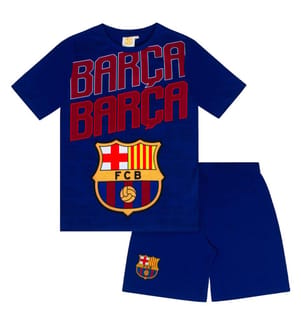 FC Barcelona - Schlafanzug mit Shorts für Jungen