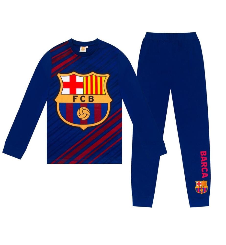 FC Barcelona - "Lamine Yamal 10" Schlafanzug mit langer Hose für Jungen
