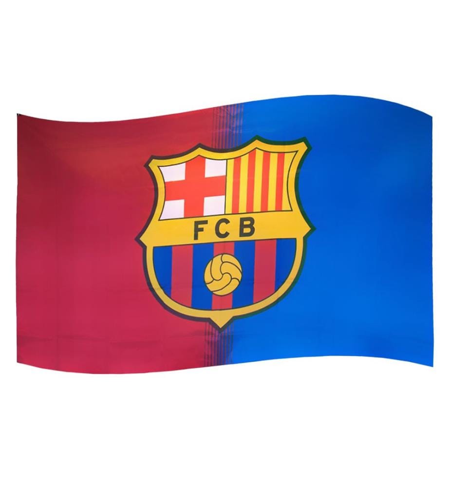 FC Barcelona - Drapeau motif/style emblème