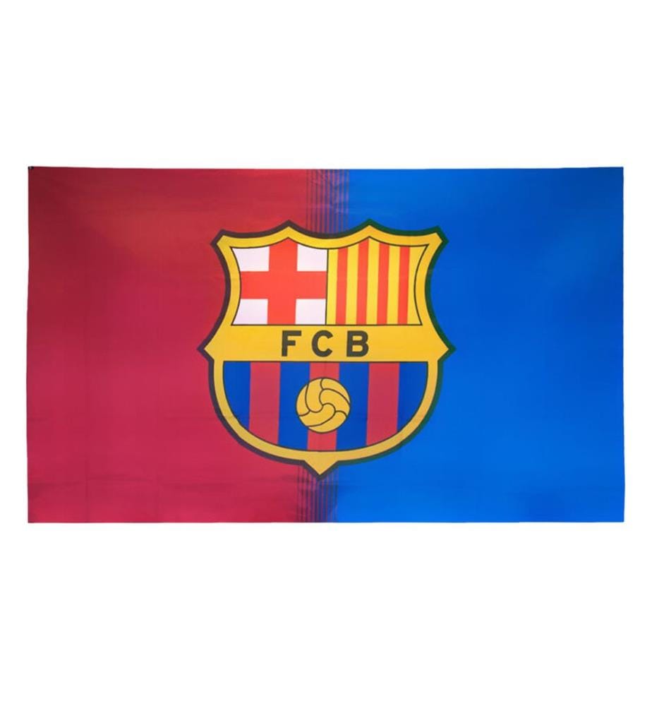 FC Barcelona - Drapeau motif/style emblème